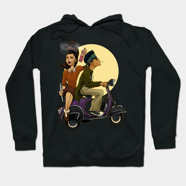 Mi Vida Moto Hoodie by Plastiqa